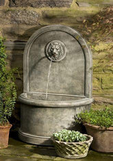Photo of Campania Lion Wall Fountain - Exclusively Campania